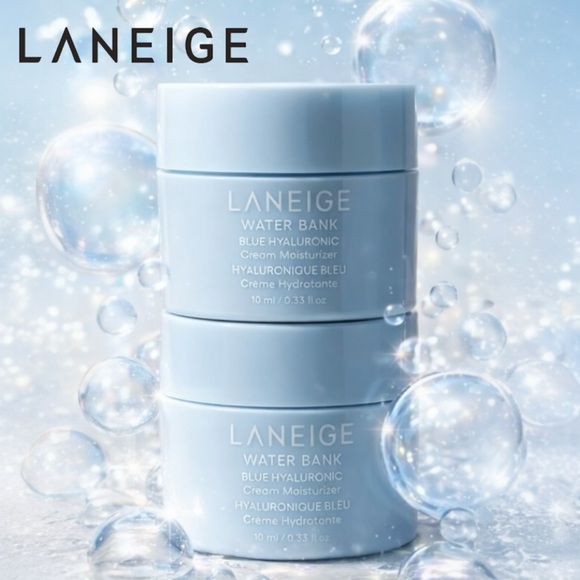 LANEIGE Other - LANEIGE Water Bank Blue Hyaluronic Cream Moisturizer MINI 10ml Travel Size